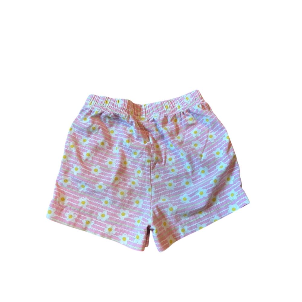 Blossom & Sprout Pink Daisy Girl's Shorts Size 5 - Picture 2 of 3